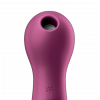Satisfyer Lucky Libra - masażer łechtaczki (bordowy)